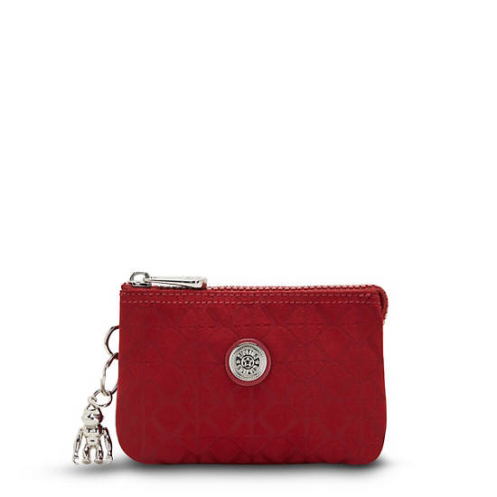 Kipling Creativity Small Klassieke Pouch Tassen Rood | België 1108IL